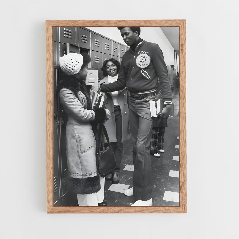 Poster Locker Talk – affiche Basketball (vue 4)